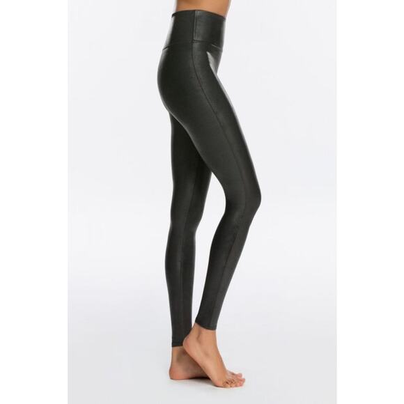 NWOT Spanx Faux Leather Legging, Black size medium - Picture 1 of 12